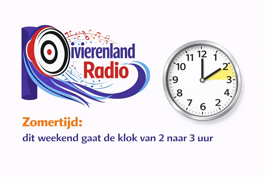 Let op: vannacht gaat de klok een uur vooruit